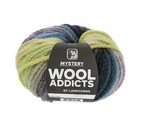 Butterfly Wollmischung Garn 50 g / 110 m Lila/Blau/Grün Handwerk