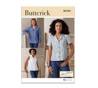 Butterick B6924F5 Damen-Shirts von Palmer/Pletsch F5(44-46-48-50-52)