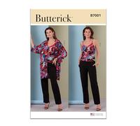 BUTTERICK Paper Pattern B7001U5 Damenjacke, Camisole und Hose, U5 (16-18-20-22-24)