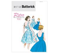 Butterick BTK 5748 E5 (14-16-18-20-22) B5748 Schnittmuster zum Nähen, Elegant, Extravagant, Modisch