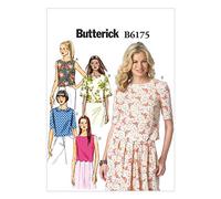 Butterick Schnittmuster, Leinen, gelb, E5 (14-16-18-20-22)