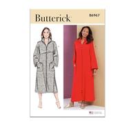 Butterick Schnittmuster-Set für Damen und Damen, lockere Passform, Design Code B6967, Größen 1X-5X