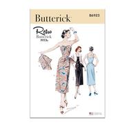 Butterick Schnittmuster-Set für Damenkleid und Bolerojacke im Stil der 1950er Jahre, Design Code B6923, Größen 34-36-38-40-42