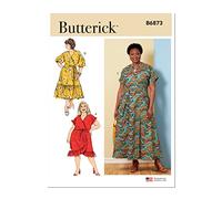 Butterick Schnittmuster-Set für Damenschärpe und Wickelkleid, Designcode B6873, Größen 18W-20W-22W-24W