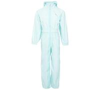 BUTTON - CHILDS UNISEX RAIN SUIT - PALE MINT 3/4