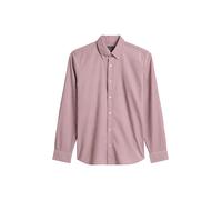 Button down collar, long sleeve, round hem VIOLET MAUVE M VIOLET MAUVE