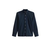 Button down collar, long sleeves DARK NAVY S DARK NAVY