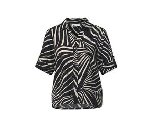 Buttoned shirtcollar blouse w 34