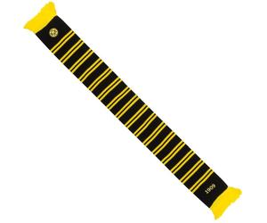 BVB 89116000 - BVB-Schal mit Ringelstreifen schwarz Borussia Dortmund / Spiel