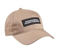 BVB Kappe Terra Collection, Braun mit Borussia Dortmund Patch, Verstellbar