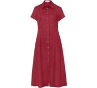 BvS Brigitte von Schönfels Kurzarm-Leinenkleid Himbeer 44