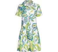 Brigitte von Schönfels Midi-Kleid mit Paisley-Muster Grün/Gelb (Größe: 40) 40 grün