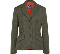 BvS Brigitte von Schönfels Tweed-Blazer Grün 42