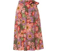 BvS Brigitte von Schönfels Weiter Rock mit Gürtel Bunt 40