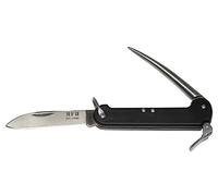 BW Marine-Taschenmesser, schwarz, Marlspieker