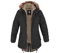 bw-online-shop Ladies Fishtail Winterparka (Sale) schwarz, Größe S, Herren, Baumwolle