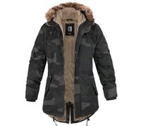 bw-online-shop Ladies Fishtail Winterparka (Sale) darkcamo, Größe XXL, Herren, Baumwolle