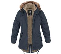 bw-online-shop Ladies Fishtail Winterparka (Sale) navy, Größe XXL, Herren, Baumwolle