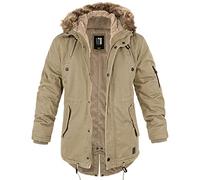 bw-online-shop Winterparka Fishtail mit Futter camel - S
