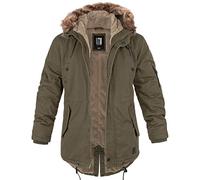 bw-online-shop Winterparka Fishtail mit Futter oliv - XS