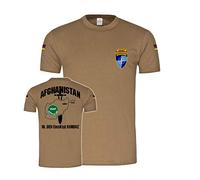 BW Tropen 18 EinsKtgt Kunduz Afghanistan Bundeswehr Einsatz ISAF T-Shirt#27885, Größe:XL, Farbe:Khaki