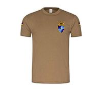 BW Tropen Afghanistan Einsatz DeuEinsKtgt Bundeswehr ISAF T-Shirt#34800, Größe:XL, Farbe:Khaki