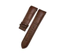 BWBVHRHZY 22mm 23mm 24mm Leder Armband Fit for Tissot 1853 Couturier T035 T035627 T035410 Schwarz Braun Uhr Armband werkzeuge(Brown,22mm)