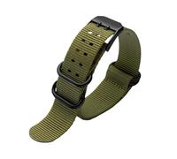 BWBVHRHZY Nylon Uhrenarmband 22mm 23mm Uhrenarmband Sport Fit for Luminox Uhrenarmbänder Armband Schwarz Mode Armband for Männer Gürtel(Military green bk,23mm)