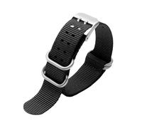 BWBVHRHZY Nylon Uhrenarmband 22mm 23mm Uhrenarmband Sport Fit for Luminox Uhrenarmbänder Armband Schwarz Mode Armband for Männer Gürtel(Black sk,22mm)