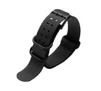 BWBVHRHZY Nylon Uhrenarmband 22mm 23mm Uhrenarmband Sport Fit for Luminox Uhrenarmbänder Armband Schwarz Mode Armband for Männer Gürtel(Black bk,22mm)