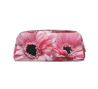 BWLHJKE Make-up-Tasche mit Blumenmuster, für Damen, Herren, Reise-Kulturbeutel, ästhetische Geldbörse, großes Federmäppchen, 2 Stück, Gold, Einheitsgröße