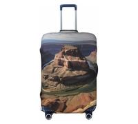 BWLHJKE Reisegepäckhülle für Koffer, TSA-geprüft, waschbarer, elastischer Kofferschutz, Grand Canyon Arizona, Kofferabdeckung, kratzfest, passend für 55,9 - 61 cm Gepäckhülle, Schwarz , M