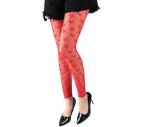 Bwuikim Damen Fischnetzstrümpfe ohne Zehen, Blumenmuster, Spitze, knöchellang, Strumpfhosen, Leggings ohne Fuß, Party, knöchellang, Netzstrümpfe, Netzstrümpfe für den Alltag