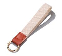 Bwuikim Handgelenk Lanyard Schlüsselanhänger, Armband mit Metall Schlüsselanhänger, Schlüsselanhänger für Autoschlüssel, Ausweishalter für Damen, Armband für Damen und Herren