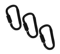 Bwuikim Multifunktionales Karabiner Set, Leichter Haken, Damen Schlüsselanhänger für Camping und Rucksäcke für den täglichen Gebrauch