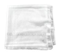 Bwuikim Muslimischer arabischer Schal Shemagh, weißes ethnisches arabisches Halstuch, atmungsaktives Keffiyeh Kopftuch, Hijab Kopfbedeckung, weich und bequem