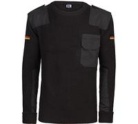BWuM Bundeswehr Pullover mit Flaggen, Größe:M, Farbe:Schwarz