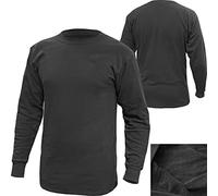 BWuM Bundeswehr Unterhemd Winter mit Plüschfutter, Größe:7 (XL), Farbe:Schwarz