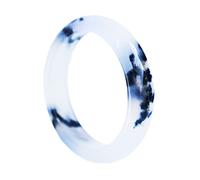 BXSMNH Natürliche Qualität Grüner Jade Armreifen Chinesische Stil Natürlicher Grün Jade Armreif for Frauen Frau Und Freundin Geschenk (Size : 62-63mm)