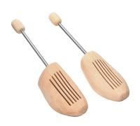 BY BNS Comfort Concept Schuhspanner Schuhdehner aus Echt-Holz mit Metall-Spiralfeder, Holz-Schuhformer, Schuhstrecker, atmungsaktiv, Gr. 46-48 Herren, 1 Paar