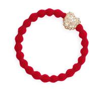 By Eloise London Bling Charms Diamanté Bubble Heart Haargummi Farbton rot