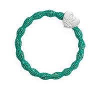 By Eloise London Metallic Silver Heart farbe Biscay Green