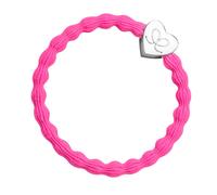 By Eloise London Silver Heart farbe Neon Pink