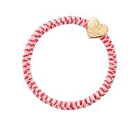 By Eloise London Velvet Gold Heart farbe Raspberry Ripple