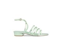 By Far Helen Metallic Light Green Größe: 36 | Sandalen Outlet | Damen | Grün