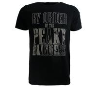 By Order Of The Peaky Blinders T-Shirt Schwarz - Offizielles Merchandise XL Schwarz