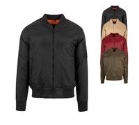 BY030 Build Your Brand Bomberjacke Black 5XL