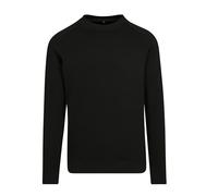 Build Your Brand Raglan Sweat Crewneck in Gr. XXL in Schwarz