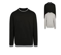 BY104 Build Your Brand College Sweatshirt Rundhals Heather Grey S