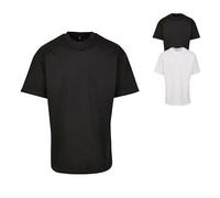 Build Your Brand Premium Combed Jersey Loose in Gr. XL in Schwarz